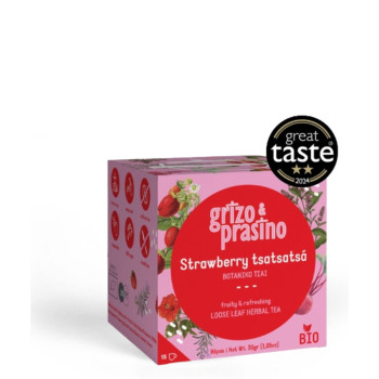 GREYGREEN ORGANIC BOTANICAL BLEND STRAWBERRY TSATSATSA
