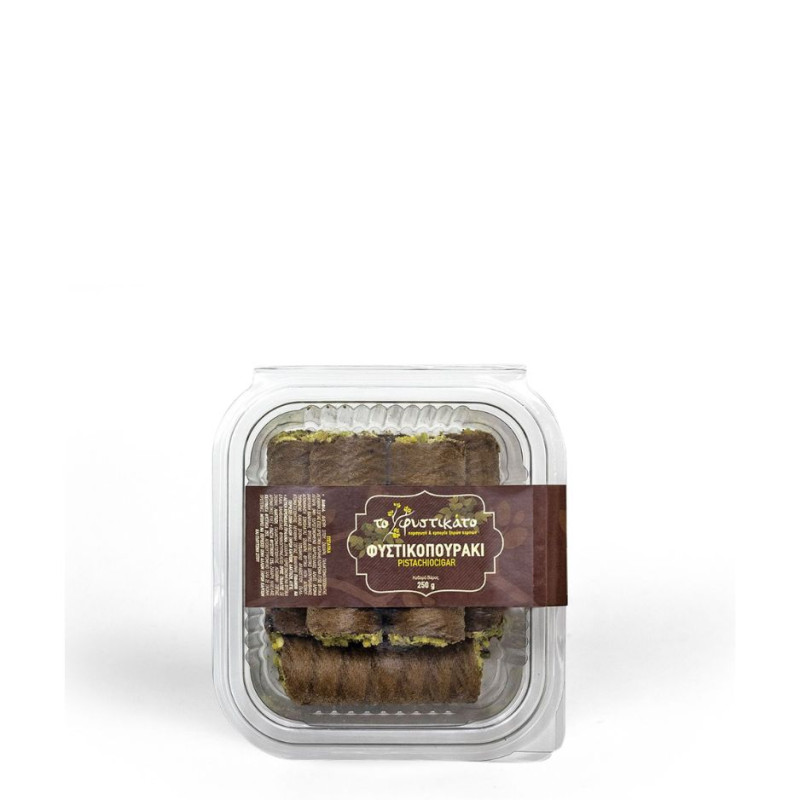PISTACHIO FILLED CIGARILLO 250G