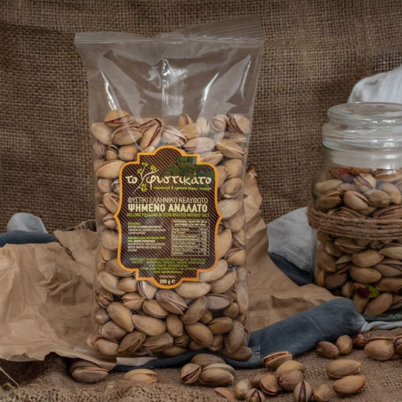 ROASTED UNSALTED PISTACHIOS 250G