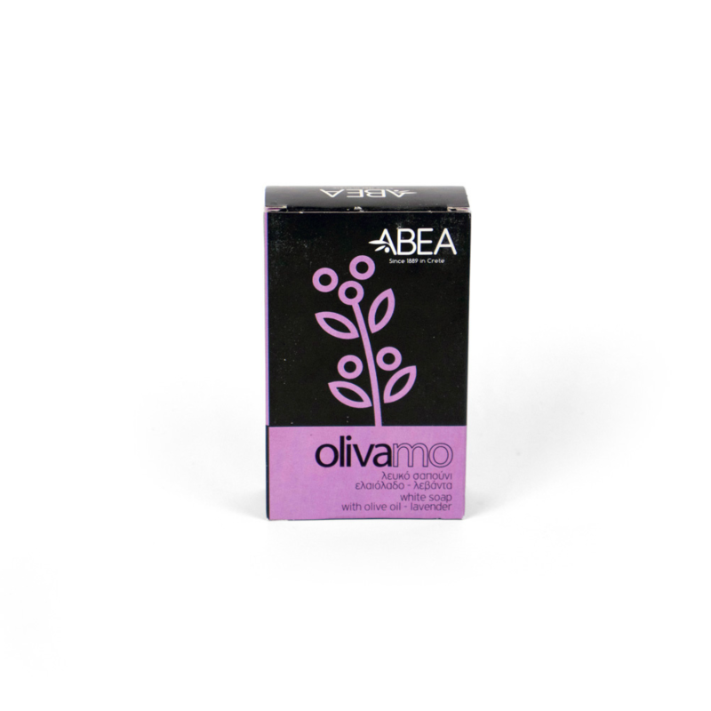 WHITE SOAP WITH OLIVE OIL AND LAVENDER
