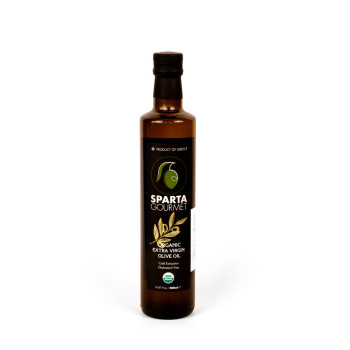 SPARTA GOURMET ORGANIC EXTRA VIRGIN OLIVE OIL 500GR